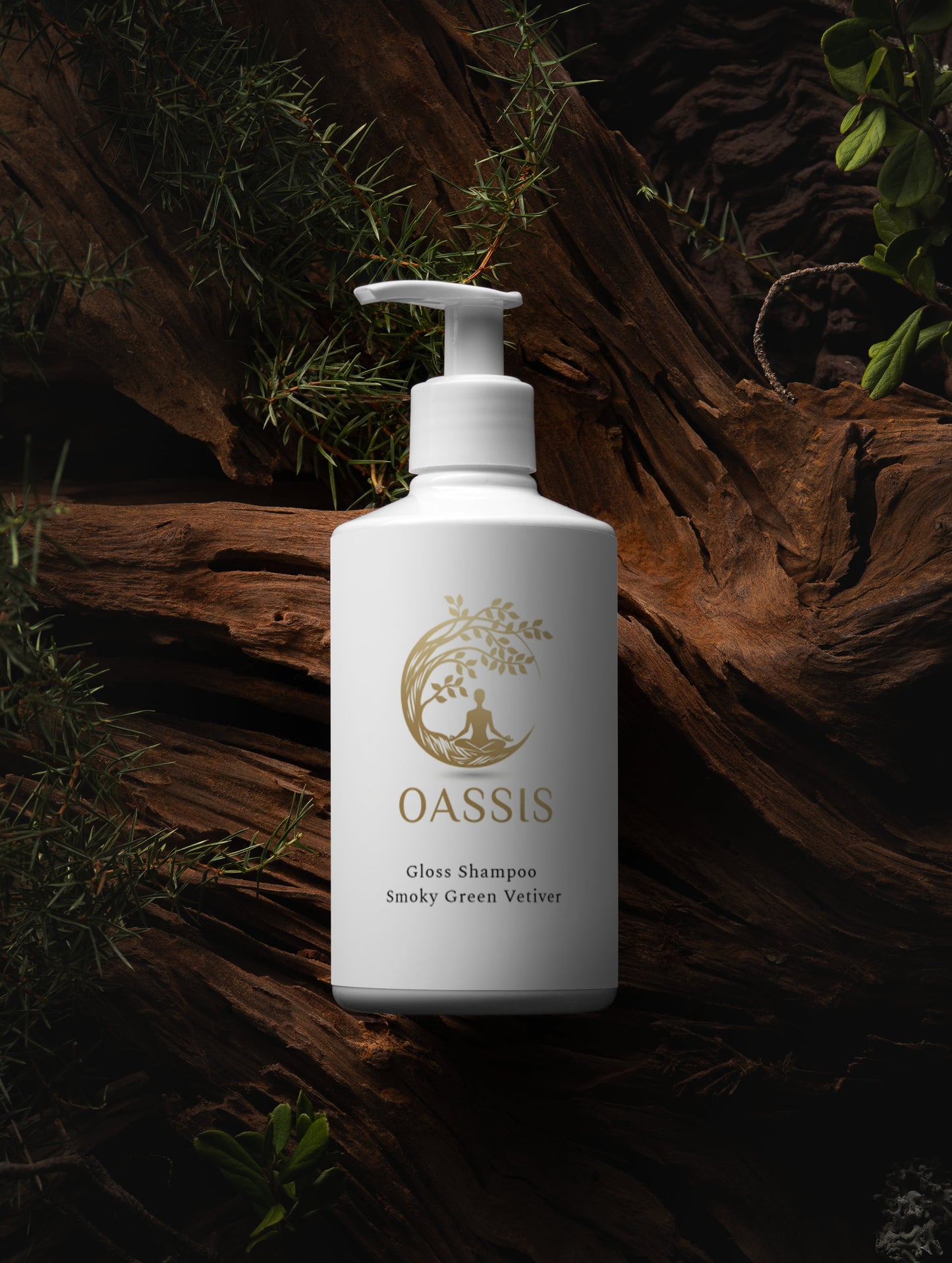 Gloss Shampoo, Smoky Green Vetiver