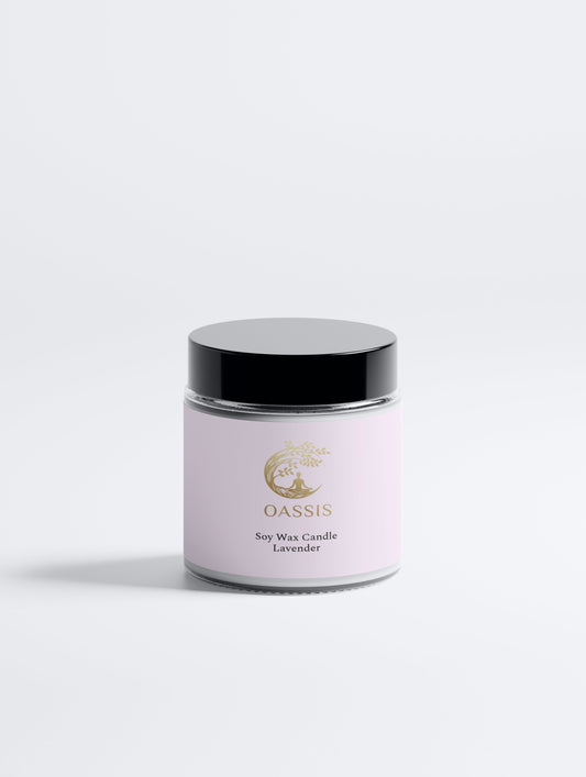 Soy Wax Candle, Lavender